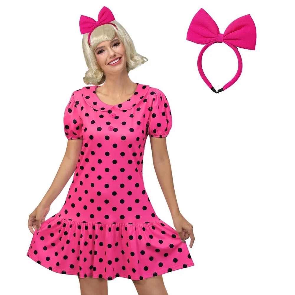 Maisolly Women's Halloween Cospaly Costume Adult Puff Sleeve XXL - NO HEADBAND